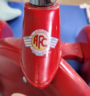 e2- contemporary Airflow Collectibles Sky King tricycle, a replica of the vintage 1930s model. - Image 7