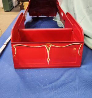 e3- restored American Retro Deluxe Fire Truck pedal car body - Image 3