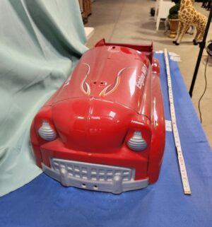 e3- restored American Retro Deluxe Fire Truck pedal car body - Image 4