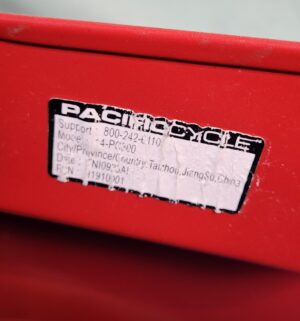 e3- restored American Retro Deluxe Fire Truck pedal car body - Image 6