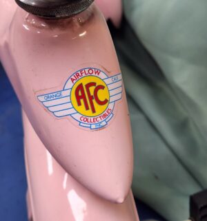 e8- Airflow Collectibles Sky Princess tricycle, a modern replica of the classic 1936 Sky King model - Image 6