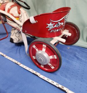 e15- 1950s Mobo Pony Express pedal ride on toy - Image 5