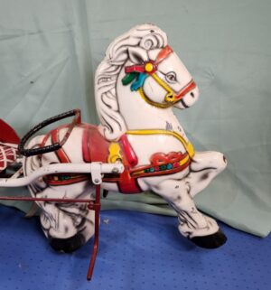 e15- 1950s Mobo Pony Express pedal ride on toy - Image 7