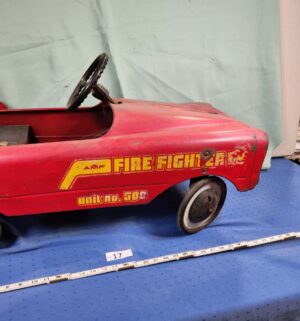 e17- 1960s AMF Fire Fighter Unit No. 508 pedal car - Image 8