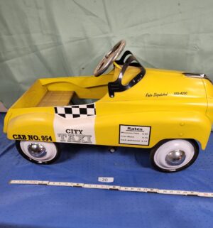 e20- Instep City Taxi Cab No. 954 pedal car