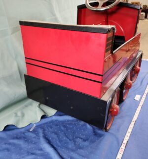 e23- Airflow Collectibles Lil Red train pedal car - Image 10