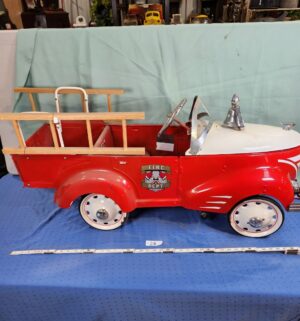e24- Gendron Fire Truck Pedal Car