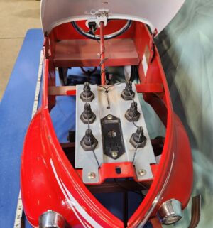 e24- Gendron Fire Truck Pedal Car - Image 7