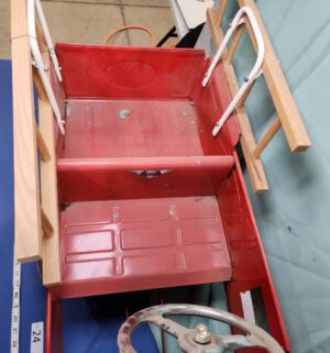 e24- Gendron Fire Truck Pedal Car - Image 8