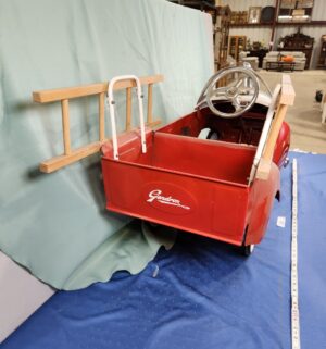 e24- Gendron Fire Truck Pedal Car - Image 11