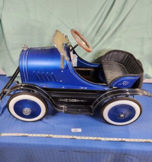 e26- Dexton Deluxe Blue Roadster Pedal Car