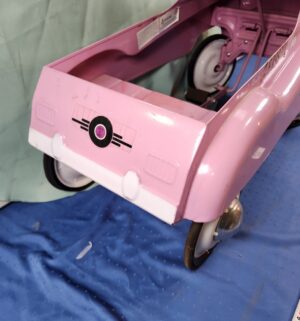 e27- InStep Pink Lady Pedal Car - Image 7