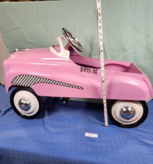 e27- InStep Pink Lady Pedal Car - Image 8