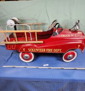 e28- Gearbox Volunteer Fire Department Truck No. 2 pedal car