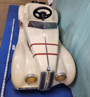 e31- BMW 328 Roadster pedal car ride-on toy version. Made in Italy - Image 3