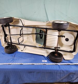 e31- BMW 328 Roadster pedal car ride-on toy version. Made in Italy - Image 11
