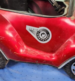 e36- 1970s Junior Sportsters TS-110 VW Beetle pedal car - Image 4