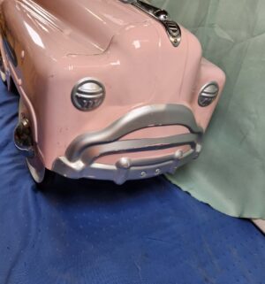 e46- Pretty In Pink Woody Station Wagon pedal car - Image 8