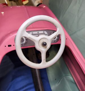 e47- Hallmark Kiddie Car Classics 1956 Garton Kidillac pedal car replica - Image 4