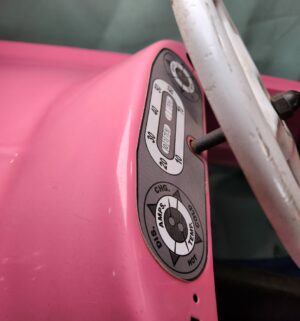 e47- Hallmark Kiddie Car Classics 1956 Garton Kidillac pedal car replica - Image 6