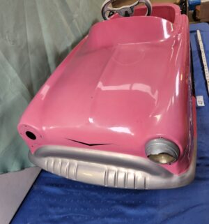 e47- Hallmark Kiddie Car Classics 1956 Garton Kidillac pedal car replica - Image 7