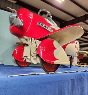 e50- Airflow Collectibles Gee Bee Airplane Pedal Car, Art Deco design - Image 4