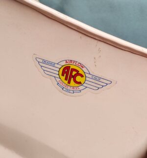 e50- Airflow Collectibles Gee Bee Airplane Pedal Car, Art Deco design - Image 10