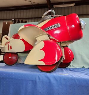 e50- Airflow Collectibles Gee Bee Airplane Pedal Car, Art Deco design - Image 14