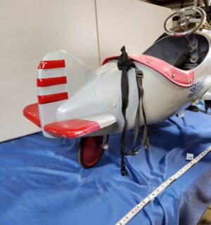 e54- Airflow Collectibles U.S. Army Pursuit childs pedal plane - Image 5