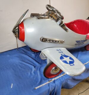 e54- Airflow Collectibles U.S. Army Pursuit childs pedal plane - Image 11
