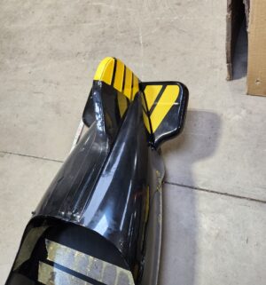 e58- Yellow Jacket pedal airplane ride-on Special Edition. Never assembled. American Retro LLC - Image 6