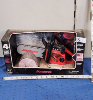 e65- Jonsered toy chainsaw - Image 1