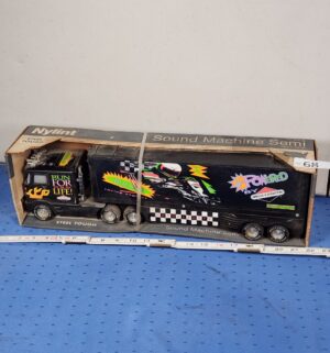 e68- Nylint Sound Machine Semi truck Briggs & Stratton Run for Your Life - Image 1