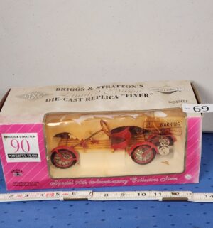 e69- Briggs & Stratton 90th Anniversary Flyer die-cast replica - Image 1