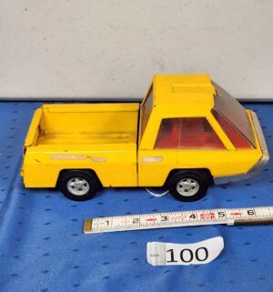 e100- 1970s Structo Slant Nose Rough Rider Pickup Service Truck - Image 4