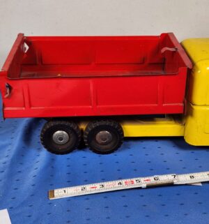 e102- 1940s Structo pressed steel dump truck - Image 8