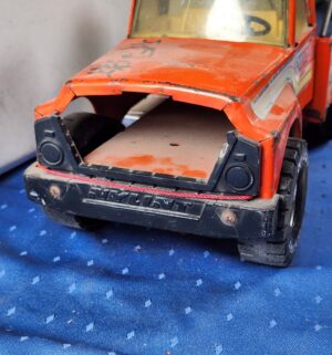e104- 1970s Nylint Big Pumpkin pressed steel tow truck - Image 4