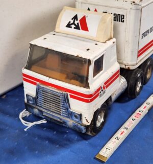 e112- Ertl McLane Grocery Distribution toy semi-truck and trailer - Image 2