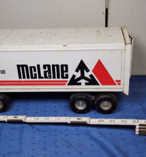 e112- Ertl McLane Grocery Distribution toy semi-truck and trailer - Image 4