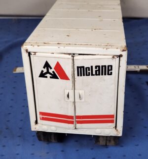 e112- Ertl McLane Grocery Distribution toy semi-truck and trailer - Image 10