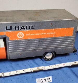 e118- 1970s Nylint U-Haul pressed steel toy truck - Image 3