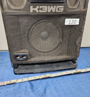 e120- Sanyo PAT-K3WG dual cassette 9-program karaoke machine - Image 5