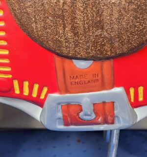 e121- 1950s Mobo Bronco ride-on toy horse. - Image 8