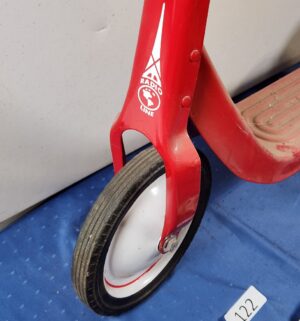 e122- 1940s Radio Line pressed steel push scooter - Image 2