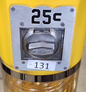 e131- Beaver spiral gumball machine. commercial-grade. Plastic globe - Image 2