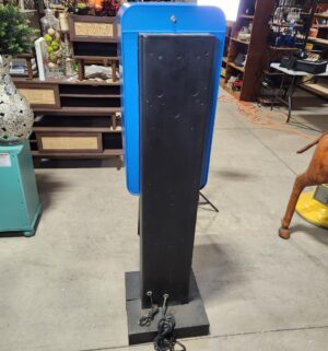 e132- vintage Ohio Bell pay phone in a blue booth - Image 9