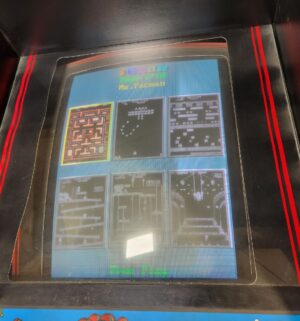 e133- full-sized commercial Multicade Mrs. Pac-Man/Galaga home arcade machine. Fully Tested/works - Image 2
