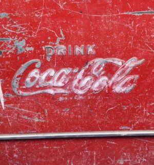 e136- 1950s metal Coca-Cola picnic cooler by TempRite Mfg - Image 2