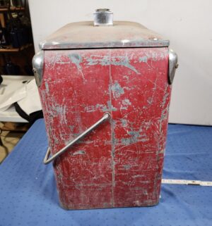 e136- 1950s metal Coca-Cola picnic cooler by TempRite Mfg - Image 4