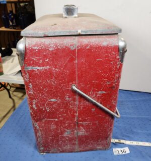 e136- 1950s metal Coca-Cola picnic cooler by TempRite Mfg - Image 6